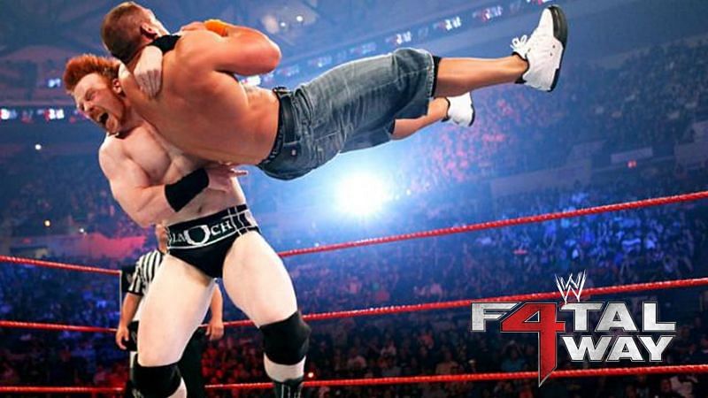 Sheamus captured his second WWE Championship thanks to an assist by the Nexus.